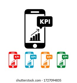 Kpi Vector Icon Management Performance Icon Stock Vector (Royalty Free ...
