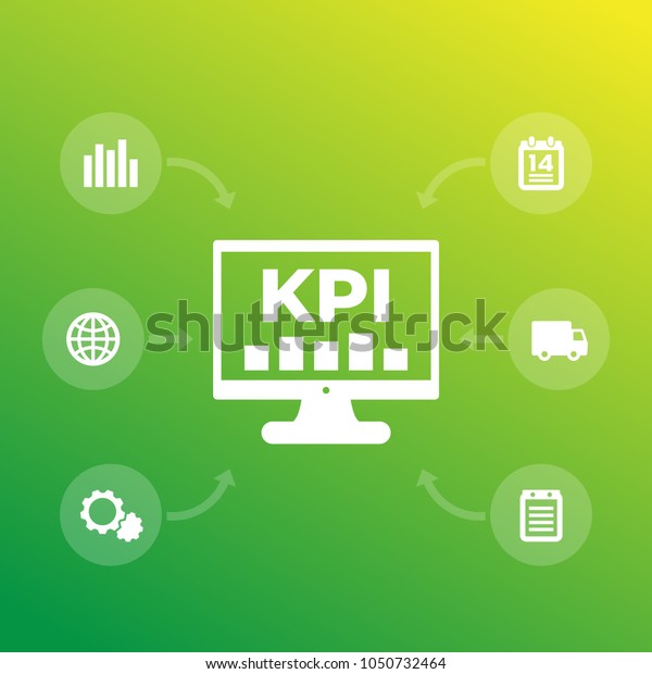 Kpi Vector Illustration Key Performance Indicator Stock Vector (Royalty ...