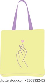 Kpop Totebag Hand Drawn Illustration