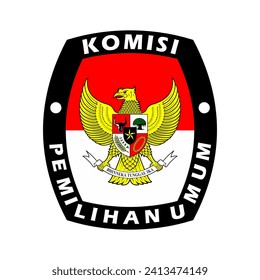 KPU Indonesian government general election logo