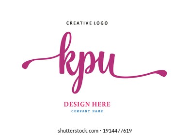 KPU lettering logo is simple, easy to understand and authoritative