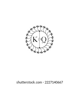KQ wedding concept floral in high quality professional design that will print well across any print media