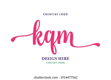 KQM lettering logo is simple, easy to understand and authoritative