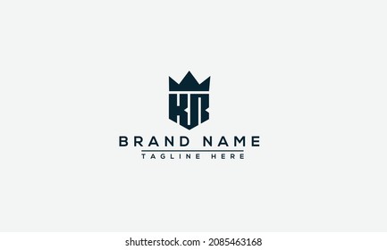 KR Logo Design Template Vector Graphic Branding Element.