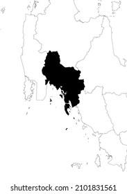 Krabi Province Thailand Map Asia