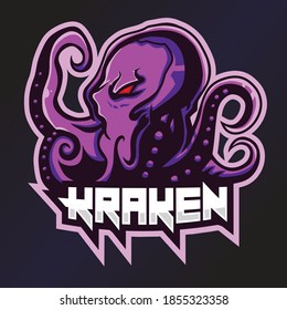 Kraken Esports Logo. Octopus Logo. Esport Team Logo. Streamer Gaming Logo. Gaming Creator House Illustrator. Streamer Emblem. Monster Illustrator. Game Content Symbol.