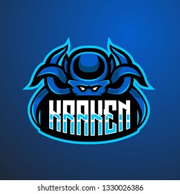 KRAKEN eSports Logo - Vector