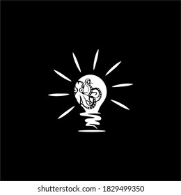 ein kraken-Idee-vektor-Logo