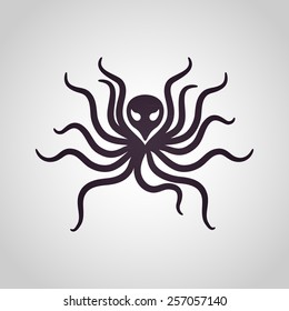 Kraken logo vector