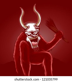 Krampus Devil