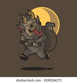 Krampus take the children