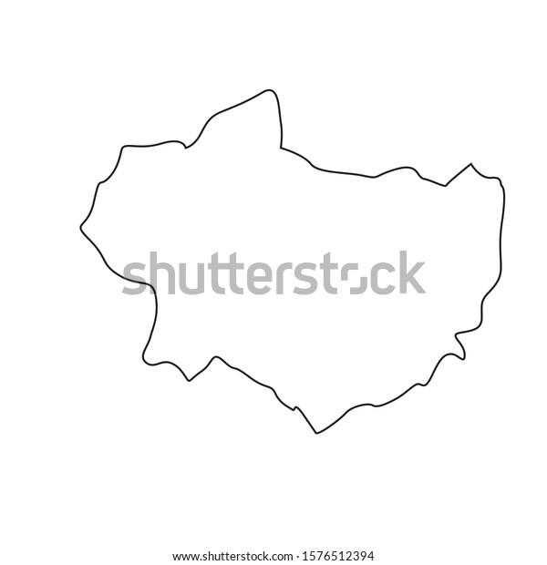 Krapina Zagorje Region Map Croatia Stock Vector (Royalty Free ...