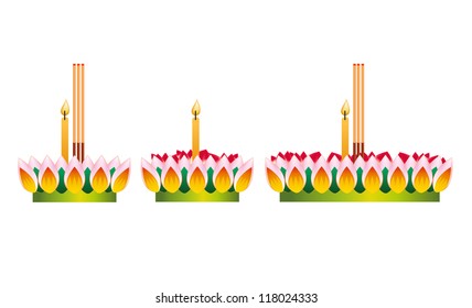 "krathong"  ,thailand festival