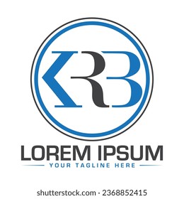 KRB letter logo design creative and unique logo