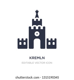 kremln icon on white background. Simple element illustration from Other concept. kremln icon symbol design.