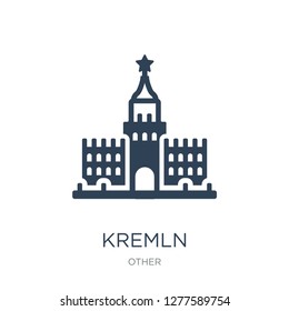 kremln icon vector on white background, kremln trendy filled icons from Other collection, kremln vector illustration