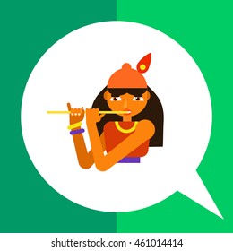 Krishna God Icon