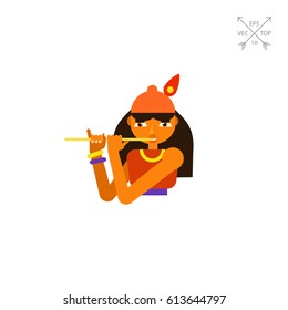 Krishna God Icon