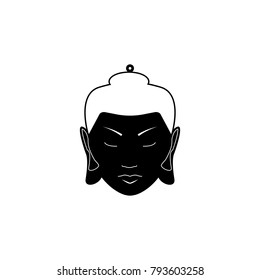 Krishna icon. Elements of Indian Culture icon. Premium quality graphic design. Signs, outline symbols collection icon for websites, web design, mobile app, info graphic on white background