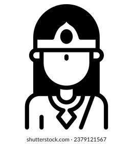 Krishna Icon Illustration for web, app, infographic, etc