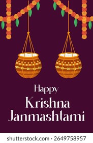 O festival Krishna Janmashtami marca o nascimento de Krishna.