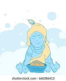 Krishna Janmashtami poster
