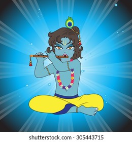 Krishna, Krisna, Krsna the flute God