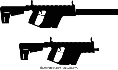 Kriss Vector CRB and SBR Rifle Silhouette Package