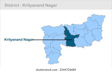 Krityanand Nagar sub-district map, Purnia District, Bihar State, Republic of India, Government of Bihar, Indian territory, Eastern India, politics, village, tourism