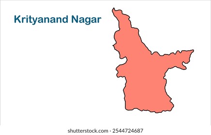 Krityanand Nagar subdivision map, Purnia District, Bihar State, Republic of India, Government of Bihar, Indian territory, Eastern India, politics, village, tourism