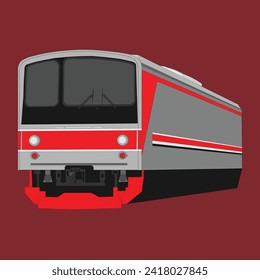 KRL Commuter Line JR 205 series Vector 