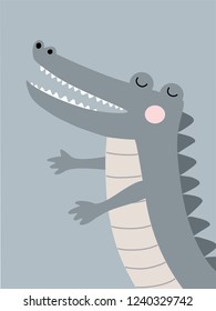 krokodil children illustrations