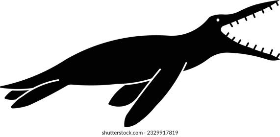 kronosaurus dinosaur extinct Jurassic animal Glyph