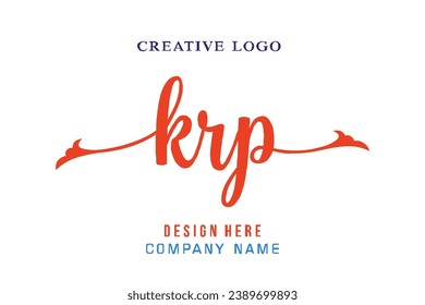 KRP lettering, perfect for company logos, offices, campuses, schools, religious education