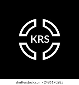 KRS Letter Logo Design, Inspiration for a Unique Identity . abstract Creative Modern Letters Vector Icon Logo Illustration. Modern Elegance and Creative Design.