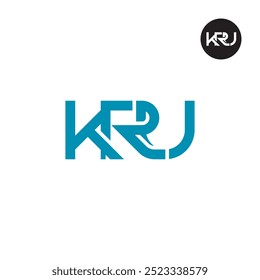 KRU Logo Letter Monogram Design