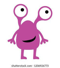 
Krumm monster having two eyes 
