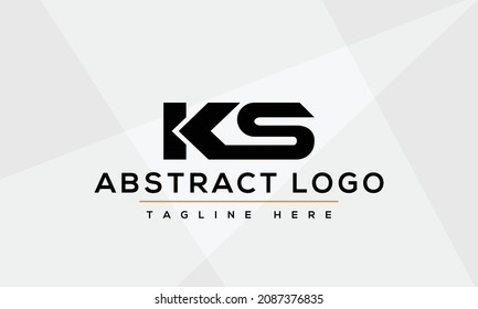 KS letter logo creative design. KS unique design