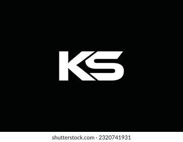 KS letter logo creative design and company logo