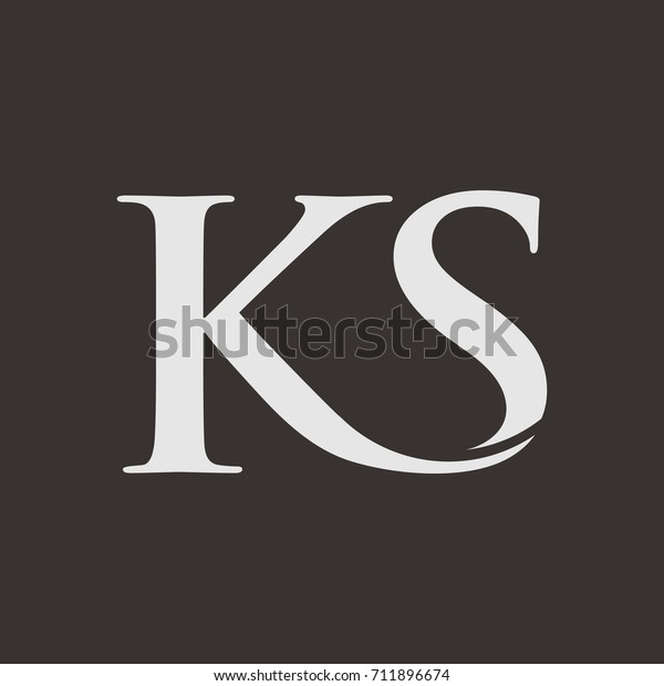 Ks Letter Logo Design Vector Stock Vector Royalty Free Ks Letter Logo Design Vector Stock Vector Royalty Free