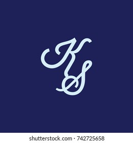 KS Letter Logo, Icon, Vector element design