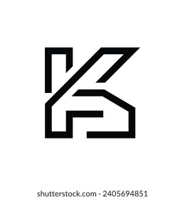 KS Logo, KS Monogram, Initial KS Logo, Letter KS Logo, Creative Icon, Modern, Vector