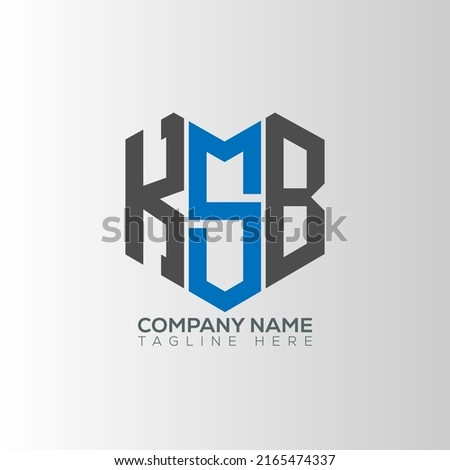 KSB letter logo creative design with vector graphic