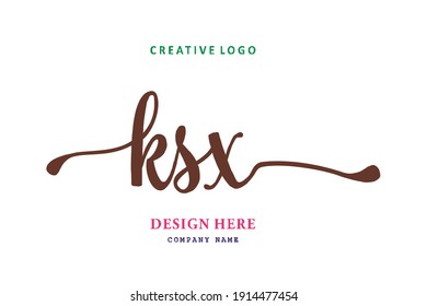 KSX lettering logo is simple, easy to understand and authoritative