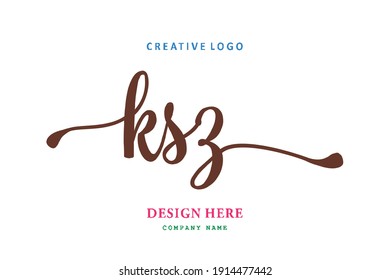 KSZ lettering logo is simple, easy to understand and authoritative