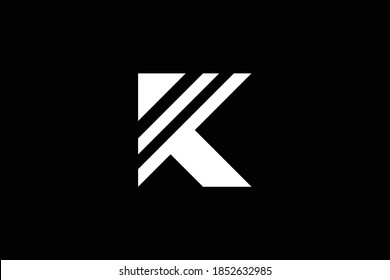 KT letter logo design on luxury background. TK initials letter logo concept. TK icon design. KT elegant and Professional letter icon design on background. T K 