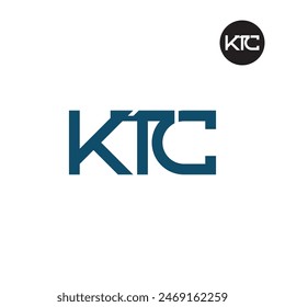 KTC Logo Letter Monogram Design