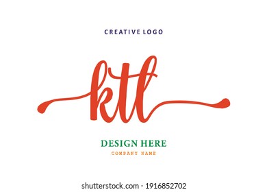 KTL lettering logo is simple, easy to understand and authoritative