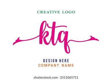 KTQ Lettering logo is simple, easy to understand and authoritative