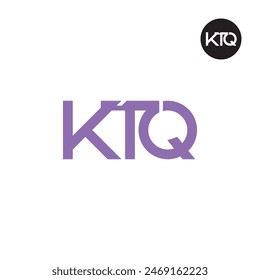 KTQ-Logo-Buchstabe Monogramm Design